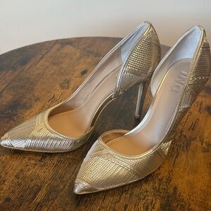 Elegant Gold High Heels